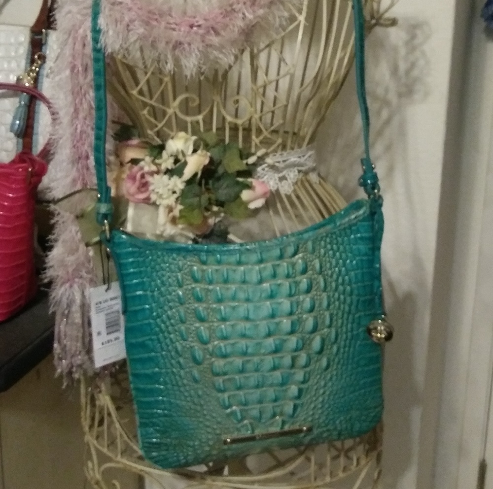 🌷NWT Brahmin Turquoise Jody Crossbody 🌷